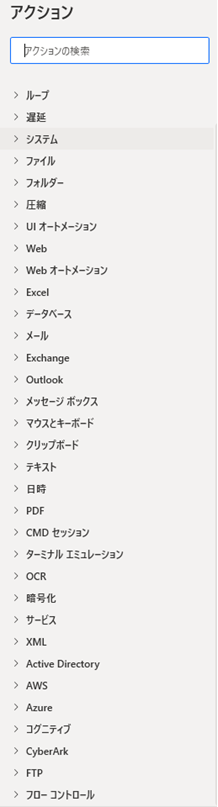 アクションの画像